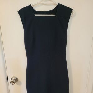 Banana Republic Dark Blue Midi Dress